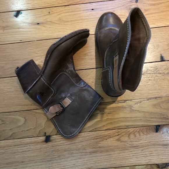 Frye Brown Ankle Boots - Picture 3 of 6